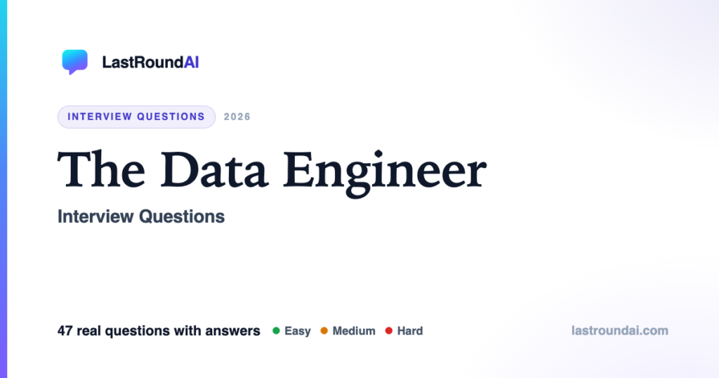 The Data Engineer Interview Questions That Reveal Whether You’ve Run a Pipeline in Production