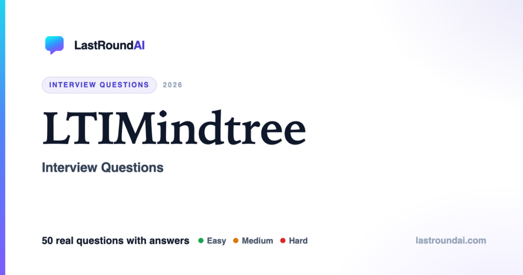 LTIMindtree Interview Questions (2026): Real, With Answers
