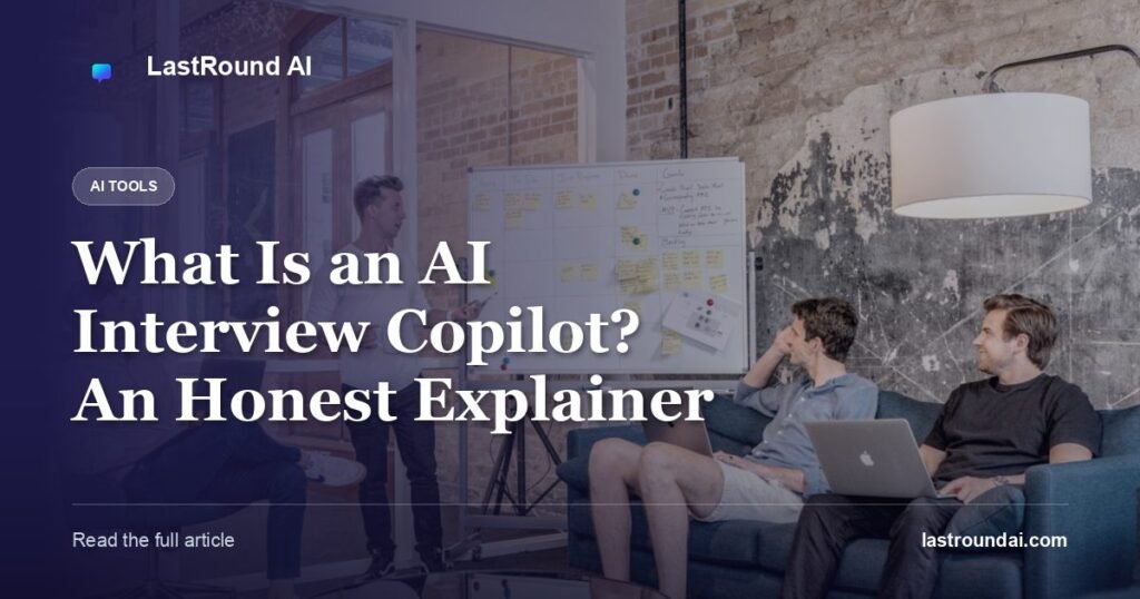 What Is an AI Interview Copilot? An Honest Explainer